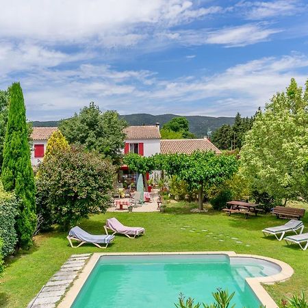 Clos des hérissons, chambre bleuet, piscine, jardin Lauris Exterior foto