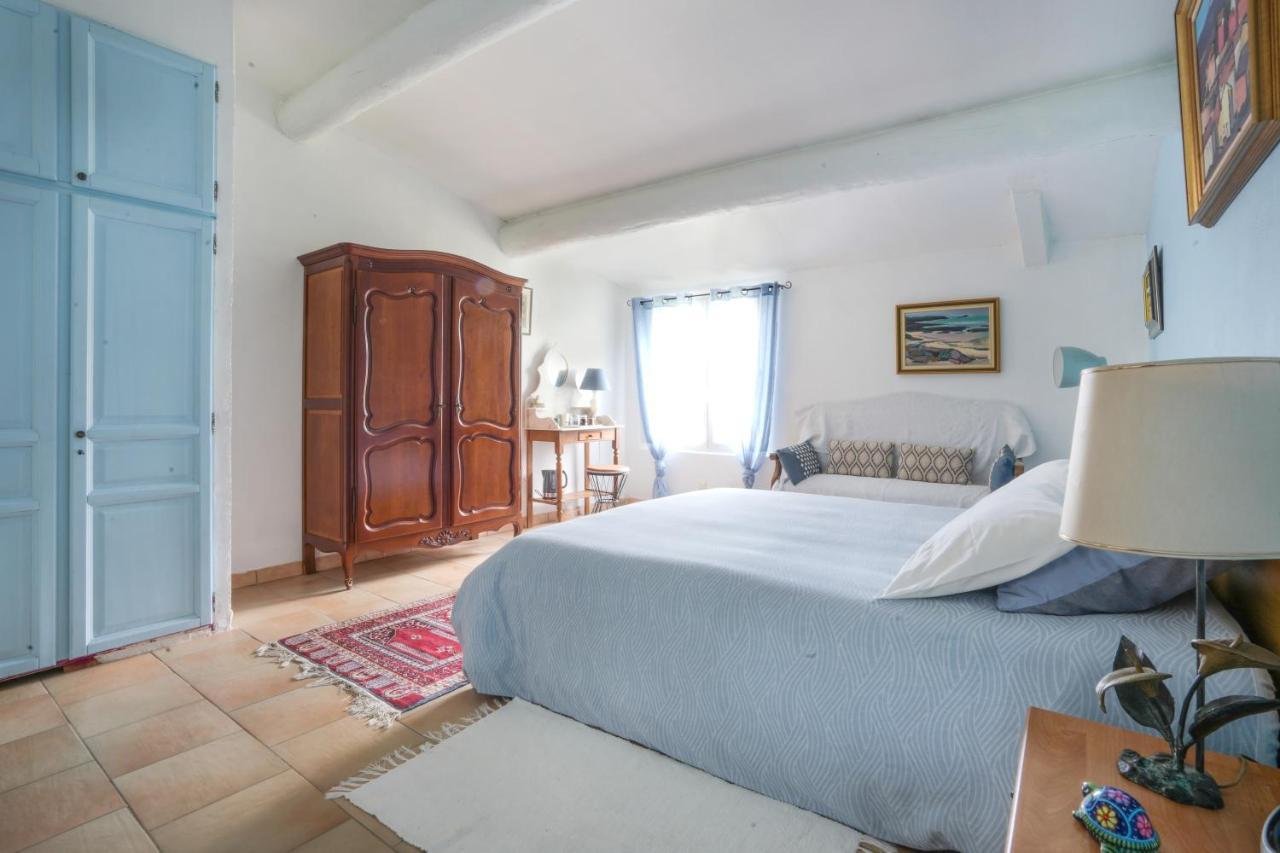 Clos des hérissons, chambre bleuet, piscine, jardin Lauris Exterior foto