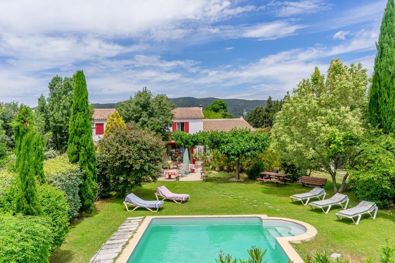 Clos des hérissons, chambre bleuet, piscine, jardin Lauris Exterior foto