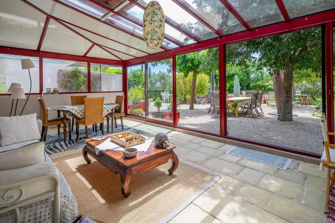 Clos des hérissons, chambre bleuet, piscine, jardin Lauris Exterior foto