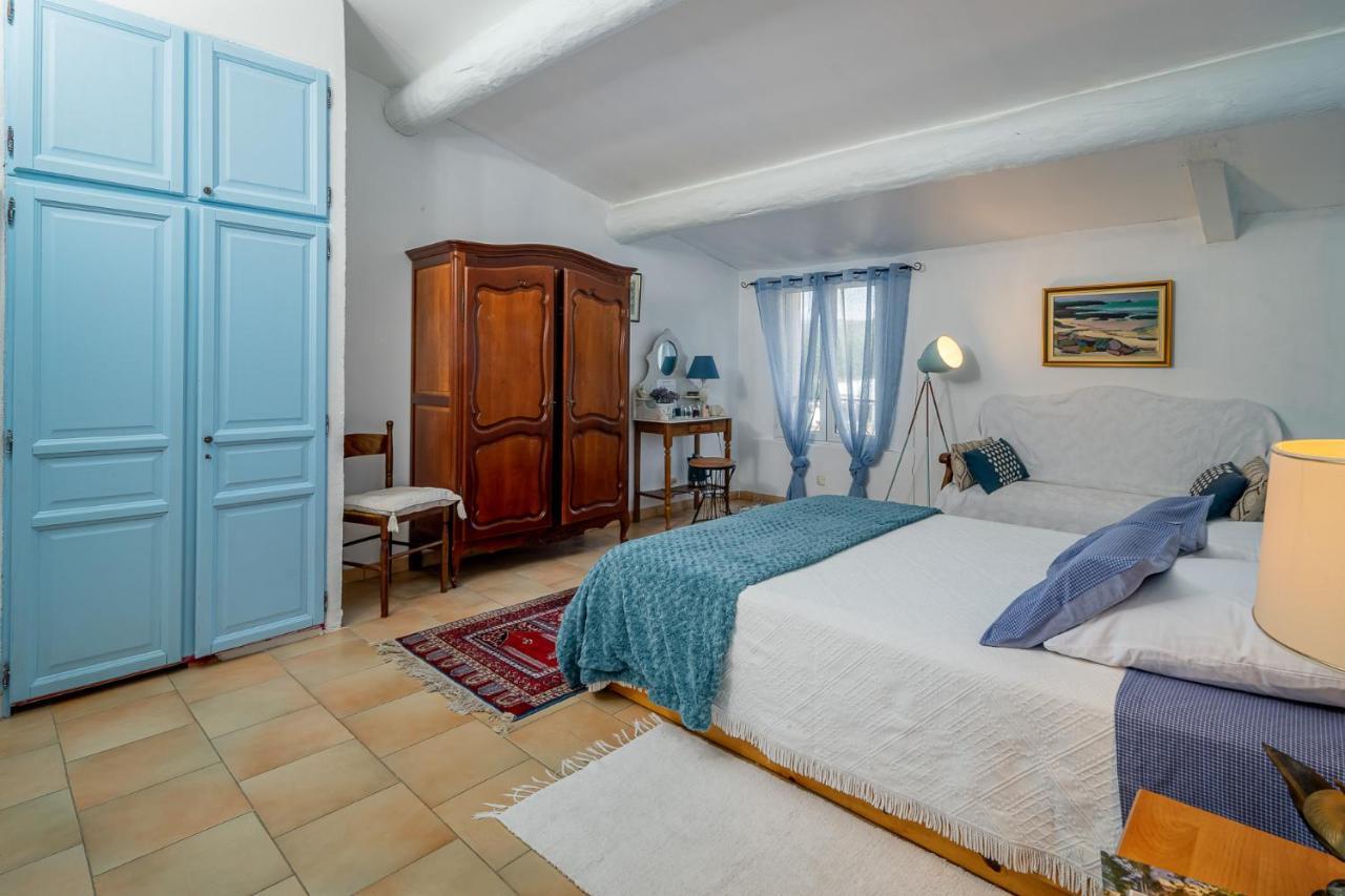 Clos des hérissons, chambre bleuet, piscine, jardin Lauris Exterior foto